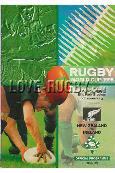 Ireland New Zealand 1995 memorabilia